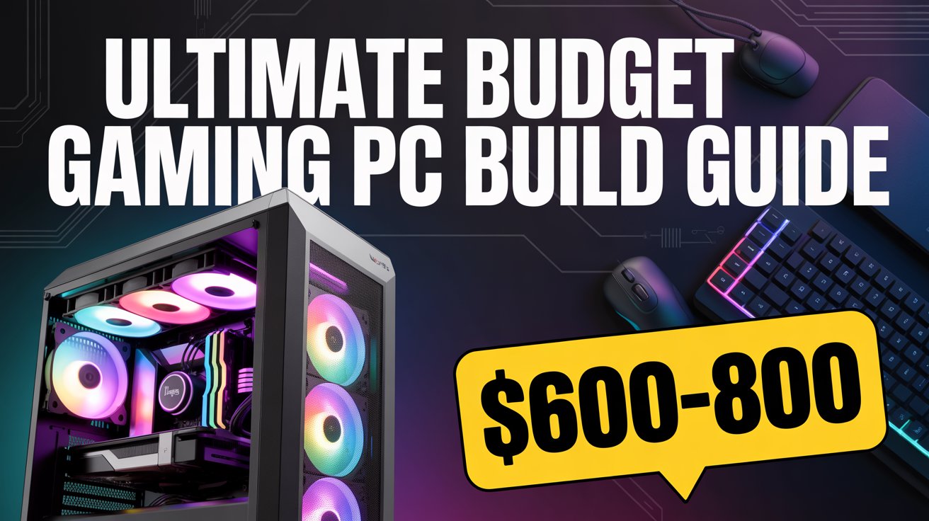 Budget Gaming PC Build Guide ($600-800)